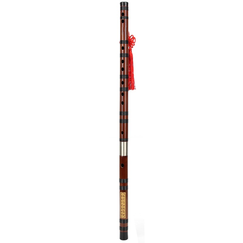 CKey Bamboo Flute 8 Years Dried Bitter Material Golden Embossed