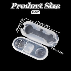 Pack of 30 Roller Blind Chain Connectors, Plastic Roller Chain, Chain Hoist for Roller Chains, Bead Chains Ball Chains or Blind Chains