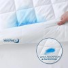 Moonsea Waterproof Split King Mattress Protector Pad for Adjustable Bed