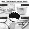 Geosar 24 Pcs Silver Storage Bags, Christmas Anti Tarnish Jewelry
