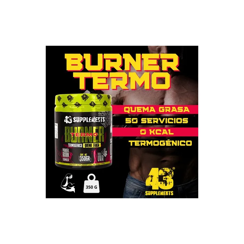 Suplemento Termogénico Burner Quemador De Grasa Corporal