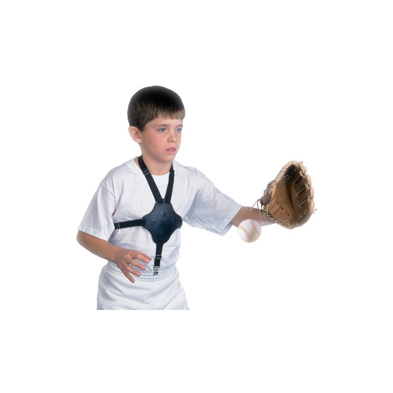 Markwort Heart-Gard Chest Protection with Straps, Black