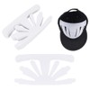 FINGERINSPIRE Pack of 24 Baseball Caps Inserts Shaper Plastic White