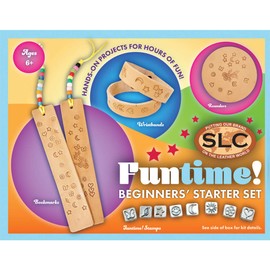 Springfield Leather Company SLC Beginners Stamping Project Starter Kit with 8 Different Stamps