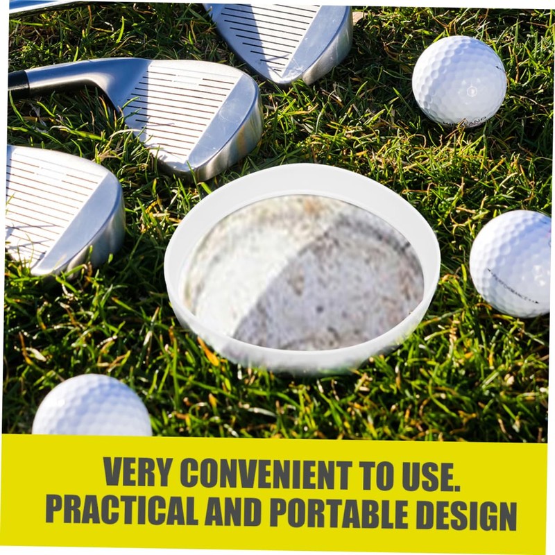 BESPORTBLE 4pcs Golf Hole Cup Training Tool for Improved Visibility