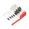 Fielect 20Pcs MUR460 Rectifier Diode 4A 600V Axial Electronic Silicon