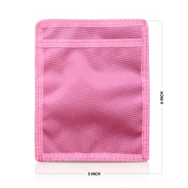 ASA Techmed Nurse Pocket Organizer Kit - Essential Nurse Kits for Work with Lister Scissors, Highlighter Marker, Black Pen & Flashlight - Pocket Organizer Nursing Medical Tools - Pink