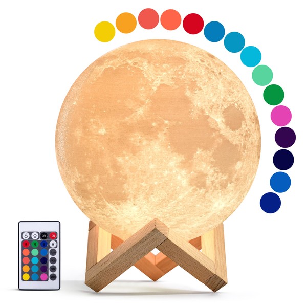 Mind-Glowing Paint Your Own Moon Lamp