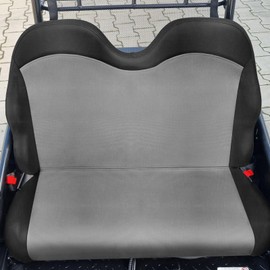 Daspom Coleman KT196 Go Kart Double Seat Cover for CK196-T 200GK Bench Double Seat Cover with Seat Belt Hole, Sratch-Resistant Go Kart Accessories