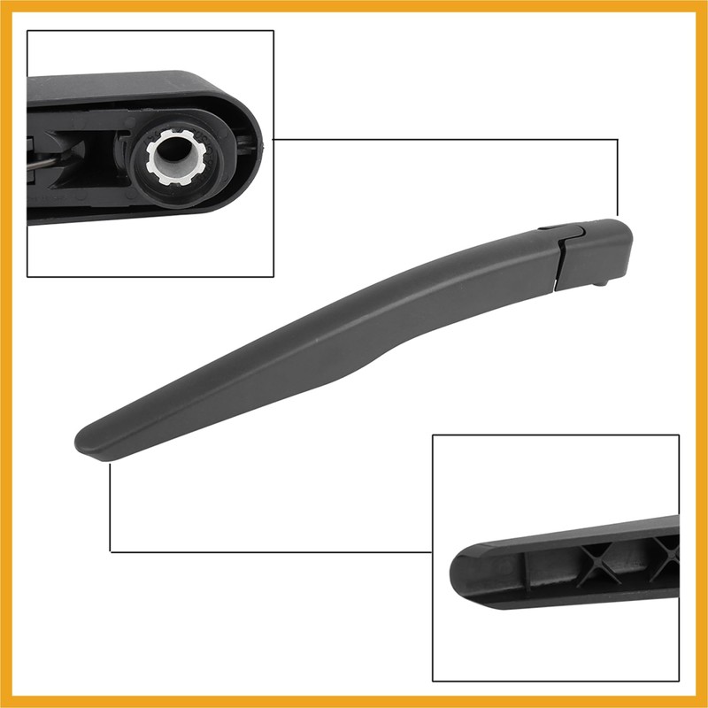 Partuto Rear Windshield Wiper Blade Arm Set Replacement for Ford