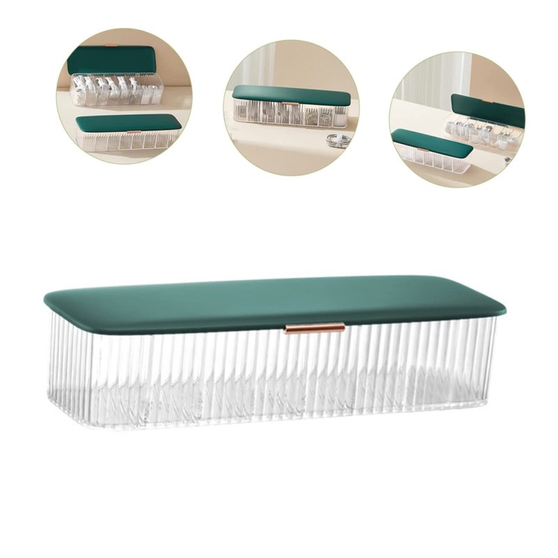 KICHOUSE Cable Storage Box Dustproof Design Multi- Cable Organizer for