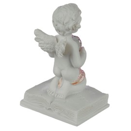 Puckator Peace of Heaven Happily Ever After Cherub Figurine - Romantic Modern Love Wedding Gift Gifts For Girlfriend Fairy Fairies Grave Ornaments Figurine Valentines Day Gifts For Her Him Home Decor