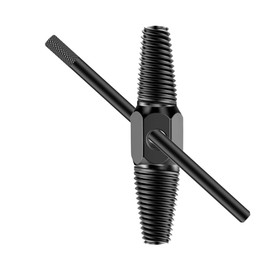Double Head Screw Extractor with Stick, 1/2 and 3/4 Inch Pipe Broken Screw Bolt Extractor Remover for Bad Taps Maintenance of Pipeline Cleaning