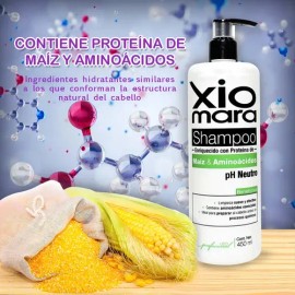 Xiomara Shampoo Proteína De Maíz Y Aminoácidos 450ml                                                                                                  