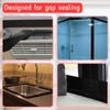 Birllaid Black Window Weather Sealing Tape, Window AC Insulation Air