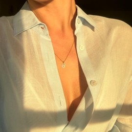 Tela Jewelry Ukrainian Trizub x Star of David Necklace Genuine .925 Sterling Silver Necklaces Magen David (20 ", Sterling silver)