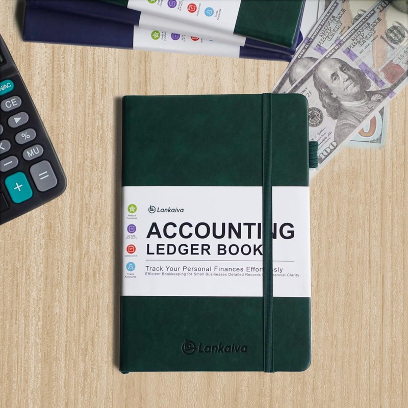 Accounting Ledger Book - Ledger Books Bookkeeping for Personal &