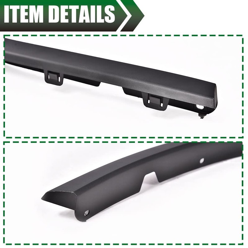 G-PLUS Front Driver & Passenger Side Fender Trim, Compatible with