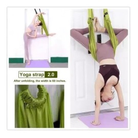 AERIAL Columpio Para Yoga Aereo Antigravedad Entrenamiento Puerta