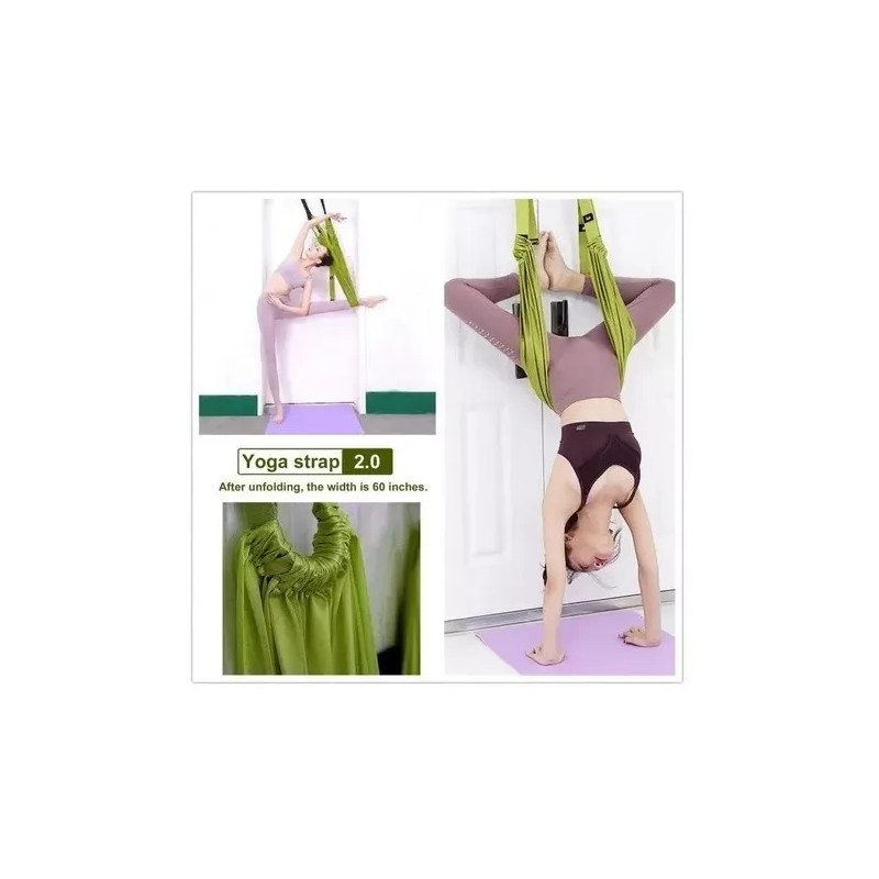 AERIAL Columpio Para Yoga Aereo Antigravedad Entrenamiento Puerta