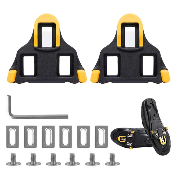 SPD Cleats for Cycling Shoes – Compatible with SPD-SL &