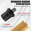 07K115408 Oil Filter Housing Cover Cap Fit for 2.5 Jetta,