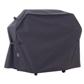 F&J Outdoors Grill Cover, Waterproof Anti-UV for 3-Burner Liquid Propane Gas BBQ,53Wx27Dx43H in,Grey