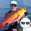 TYFGRT 2 Pack Men's Sunglasses Rectangular Sunglasses Sports Sunglasses Anti-glare