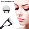 ZUJIACUN Eyelash Comb Lash Separator - Metal Teeth Mascara Brush