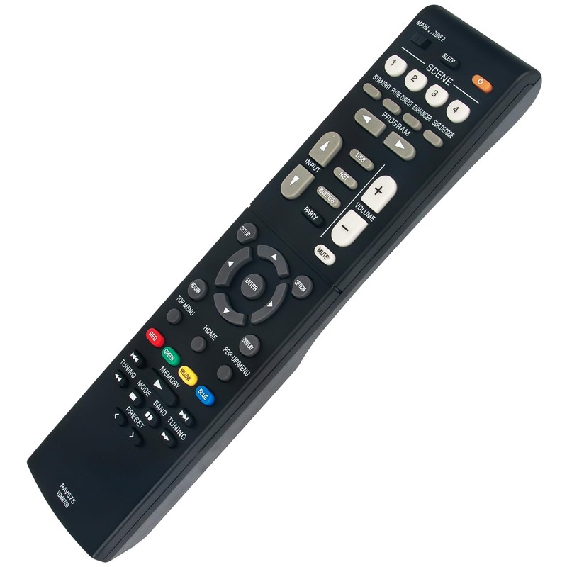 RAV575 Replace Remote Control Work for Yamaha VDM8700 RX-V6ABL RXV6ABL