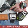 KUNN 2-Pack Drill Holder for Tool Belt, Value Set of