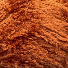 Plush Faux Fur Bulky Yarn, Super Soft Fluffy Fuzzy for Knitting Crocheting Crafting, 100 Gram (3.53 Ounces) 109 Yards (100 Meters) (Tan)
