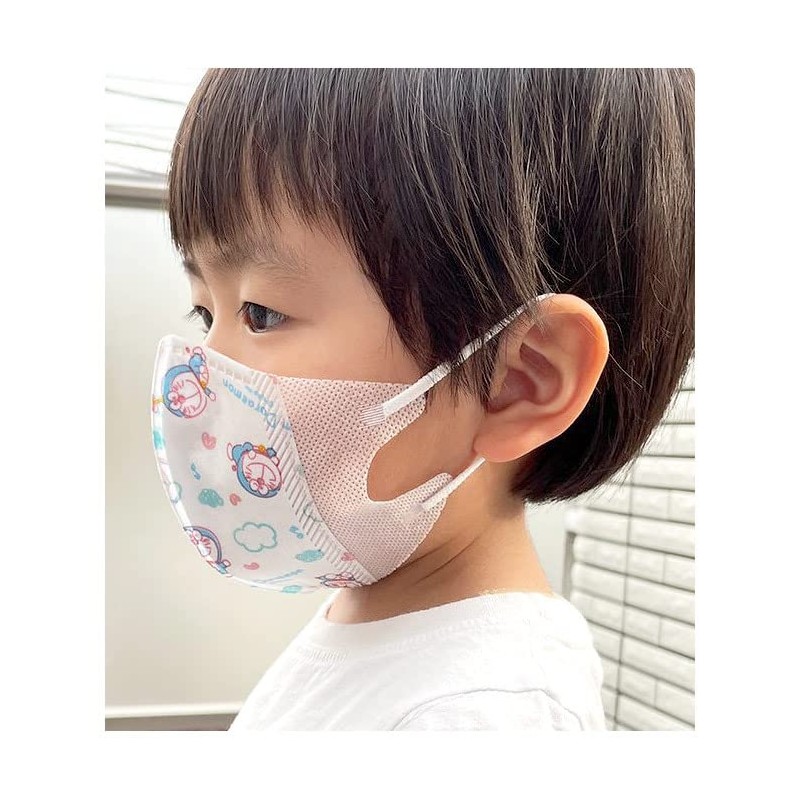 [スケーター] 子供 立体 マスク 7枚入り 3D 三層構造 不織布 使い捨て 幼児