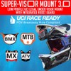 Super-Visor Mount 3.0 - Low Profile Under Visor Camera Mount