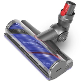 DrRobor Ersatzteile Bürste für Dyson V12 Detect Slim Anti-Verwirrung Bodendüse, Geeignet für Hartholzböden und Teppiche