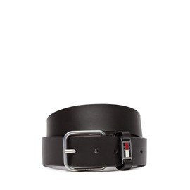 Tommy Jeans Scanton 3.5 Men's Leather Belt, Brown (dark brown)