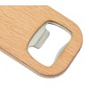 Elephant Keyring Bottle Opener Wooden Stainless Steel Key Chain Gift