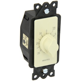 NSI - A530M A Series Springwound Auto Off in-Wall Time Switch, 30 Minute Timer Length, Ivory