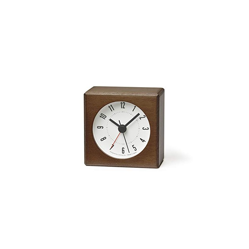 Remnos Meteo JH17-05 BW Lemnos Alarm Clock, Brown, W7 x