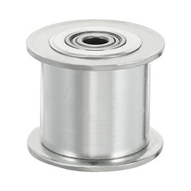 uxcell Aluminum 20T 3mm Bore 3mm Pitch Toothless Timing Belt Pulley for 15mm Belt