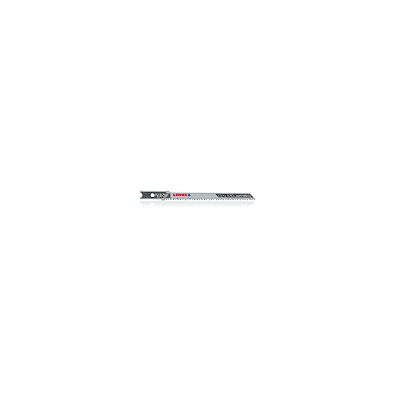 LENOX TOOLS 1991404 U-Shank Scroll Cutting Jig Saw Blade, 3