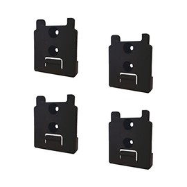 StealthMounts Tool Holder for Hercules 20 V, Wireless Tool Holder for Hercules 20 V Power Tools, Pack of 4, Black Tool Organiser for Hercules 20 V