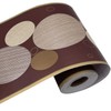 SimpleLife4U Ellipse Pattern Wallpaper Border Roll Peel & Stick Wall