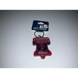 PHILLIES 2023 RED OCTOBER KEYCHAIN LIBERTY BELL SGA