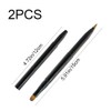 YongXiangPeng 2 Pcs Dual End Lipstick Brushes Portable Retractable Lip