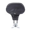 FIASRAC Adjustable Rider Backrest for Harley Touring - Detachable Plug-in