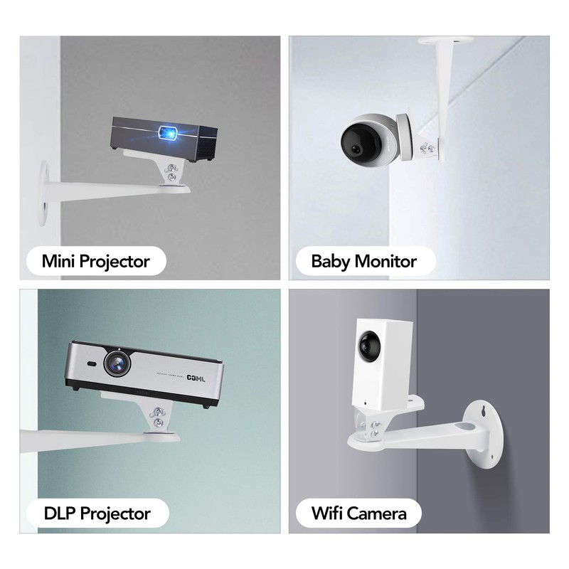 JGPIN Mini Projector Ceiling Mount