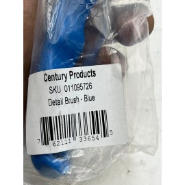 Century Products Qty 4 Century Products Detail Brush 011095726 for Cleaning Cars Blue