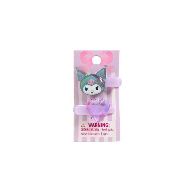Sanrio 176915 Mini Hair Clips, Set of 2, Chromi, Hair