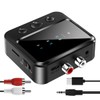 Bluetooth Transmitter for Airplane,Wireless BT 5.4 Transmitter Receiver 2 in1,